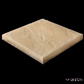 DITON Plošná dlažba reliéfní - BŘIDLICE 40/40/4 písková